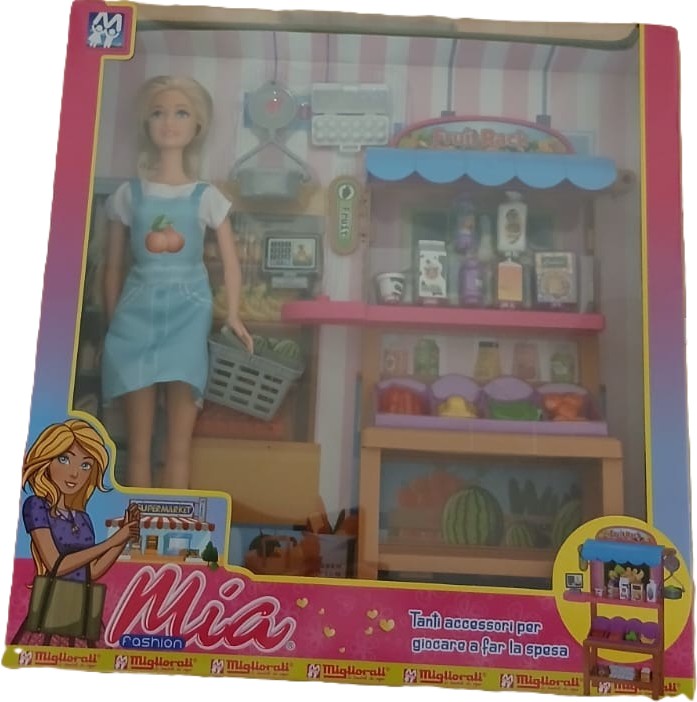 Bambola Mia supermercato
